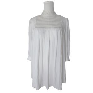 Smythe Prairie Tunic High Neck Top Size M